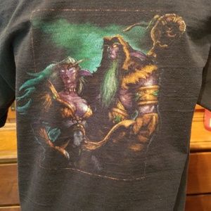 Vintage World of Warcraft WoW shirt Large